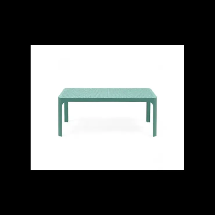 Hot NARDI Table Basse en Résine 60 x 100 cm Vert d'Eau Net