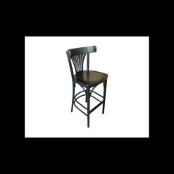 Clearance EZAX Tabouret en Bois Wengé Bistrot
