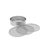 Sale DE BUYER Tamis Ø 21cm Inox 4 mailles interchangeables 0,5-1-2-3 mm