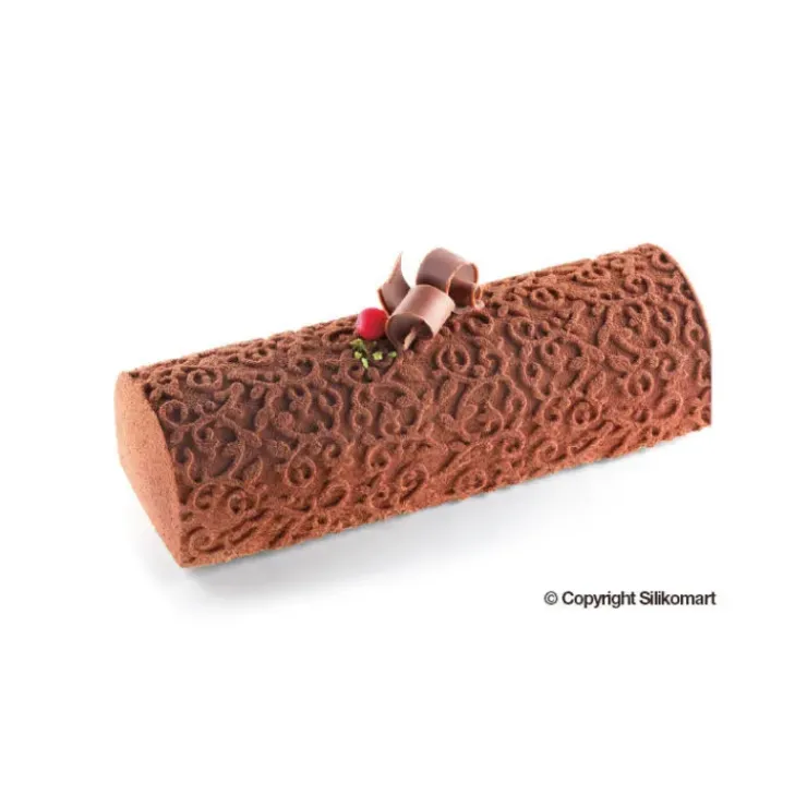 Hot SILIKOMART Tapis Décor Bûche Arabesque Silicone Professional