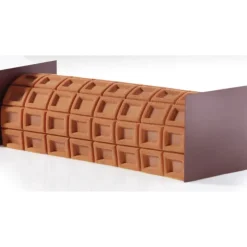 Best PAVONI Tapis Décor Bûche Chocolat Silicone