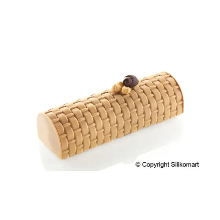 Clearance SILIKOMART Tapis Décor Bûche Tressé Silicone Professional