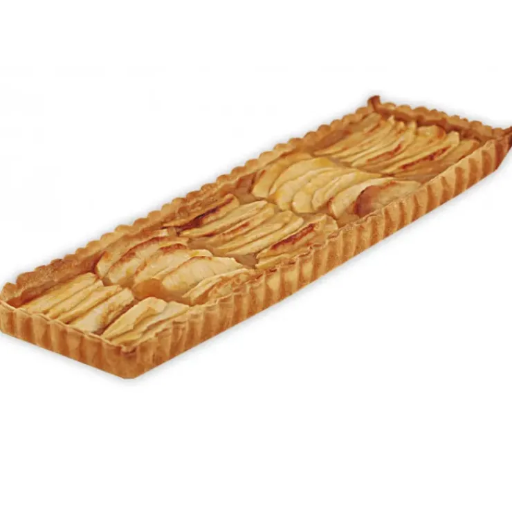 Outlet GOBEL Tarte rectangulaire maison bord Cannelé fond fixe