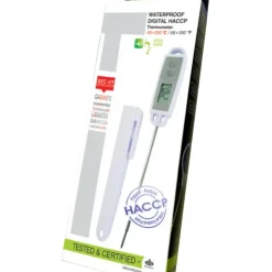 ALLA FRANCE Thermomètre digital à sonde étanche pour professionnels -50°C à +200°C