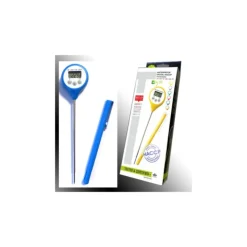 ALLA FRANCE Thermomètre Digital étanche à sonde HACCP bleu -50°C à +200°C