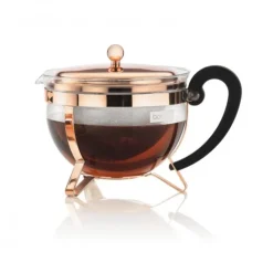 Clearance BODUM Théière avec Tamis Cuivre 1.5L CHAMBORD