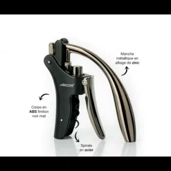 Best ARCOS Tire-Bouchon à Levier Noir