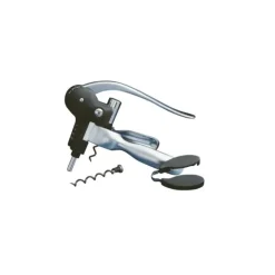 Hot ARCOS Tire-bouchon Screw + coupe capsule + 1 mèche + socle