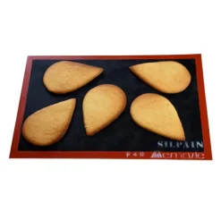 Online CUISINEADDICT Toile de Cuisson Silicone Spéciale Pain 58,5 x 38,5 cm Exopain