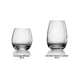Discount LUIGI BORMIOLI Verre Cocktail 46 cl (x6) AMETISTA