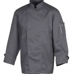 Hot ROBUR Veste de Cuisine Mixte Anthracite NERO T.3 manches longues