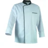 Online ROBUR Veste de Cuisine Mixte Blanche/Parement Gris ENERGY T.4