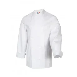 New ROBUR Veste de Cuisine Mixte Blanche TAMISE T.1