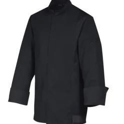 Hot ROBUR Veste de Cuisine Mixte Noire SIAKA T.2