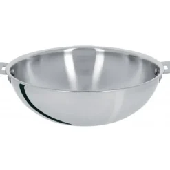 Sale CRISTEL Wok Casteline Ø 28 cm Manche Amovible Inox