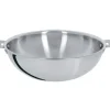 New CRISTEL Wok Casteline Ø 20 cm Manche Amovible Inox