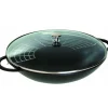 Best STAUB Wok en Fonte 37 cm Noir