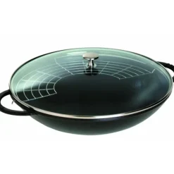 Best STAUB Wok en Fonte 37 cm Noir