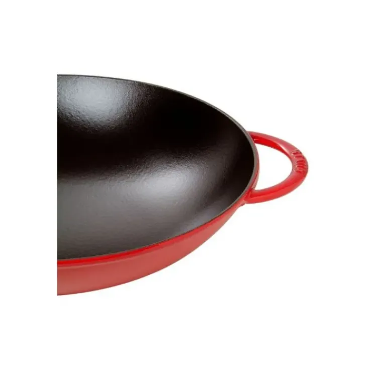 Online STAUB Wok en Fonte 37 cm Rouge
