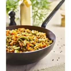 DE BUYER Wok Tôle Bleue Ø 32 cm Blue Carbon